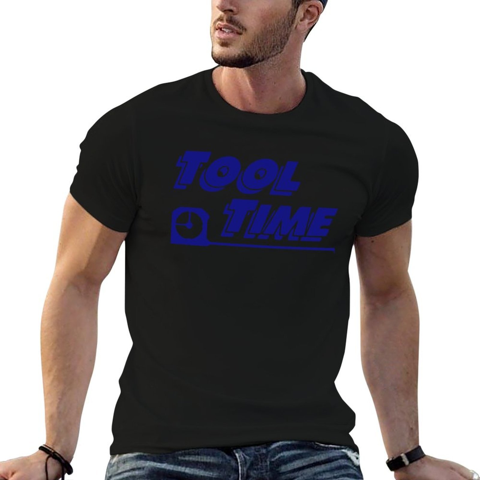 Home Improvement Logo - ツールタイムロゴ - ホームインプルーブメントTシャツ コットンTシャツ メンズ100% 面白いTシャツ