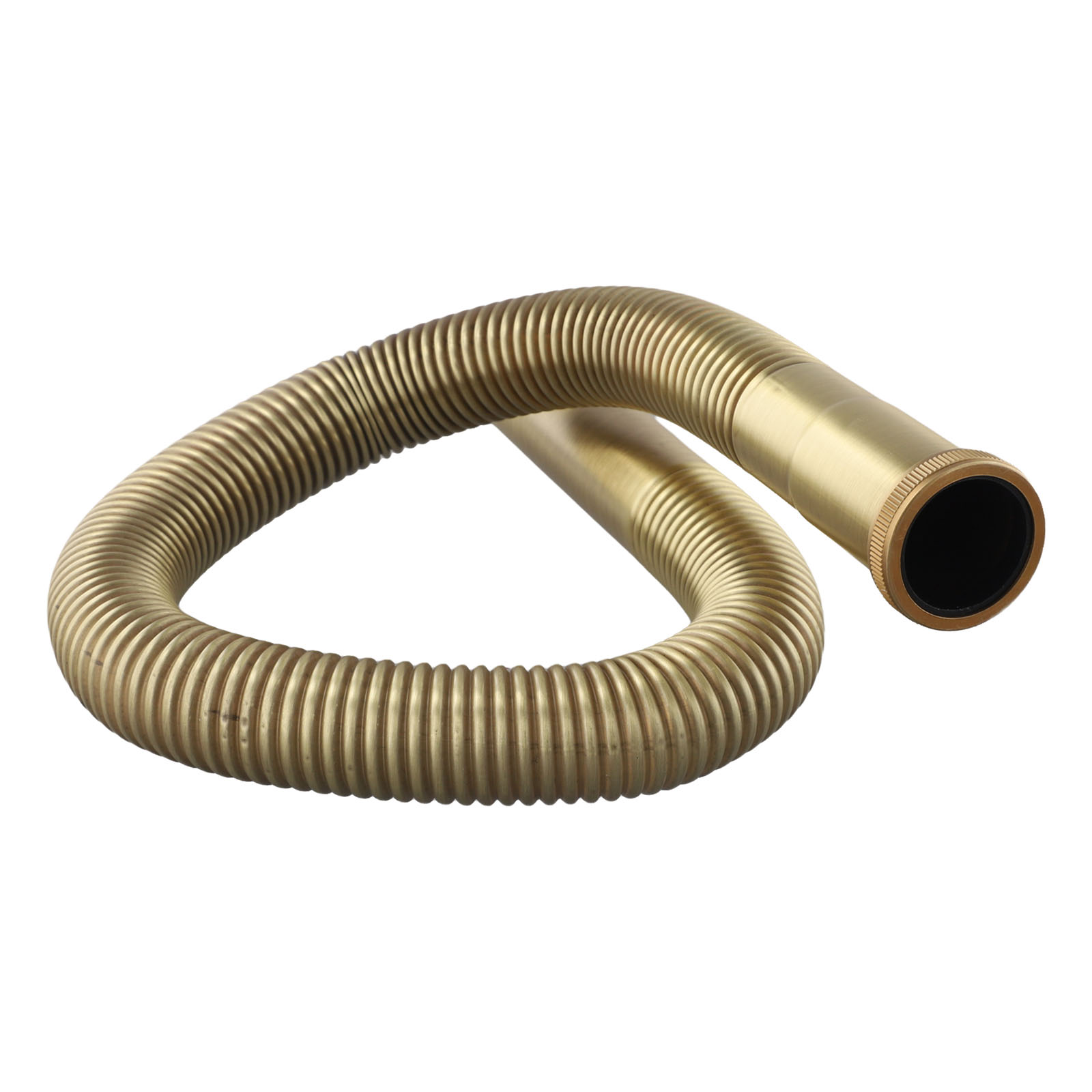 Home Improvement In - 1pc フレキシブルホース真鍮ホースサイフォン柔軟なシンク排水浴室キッチン洗面器水チューブパイプホームセンター配管器具