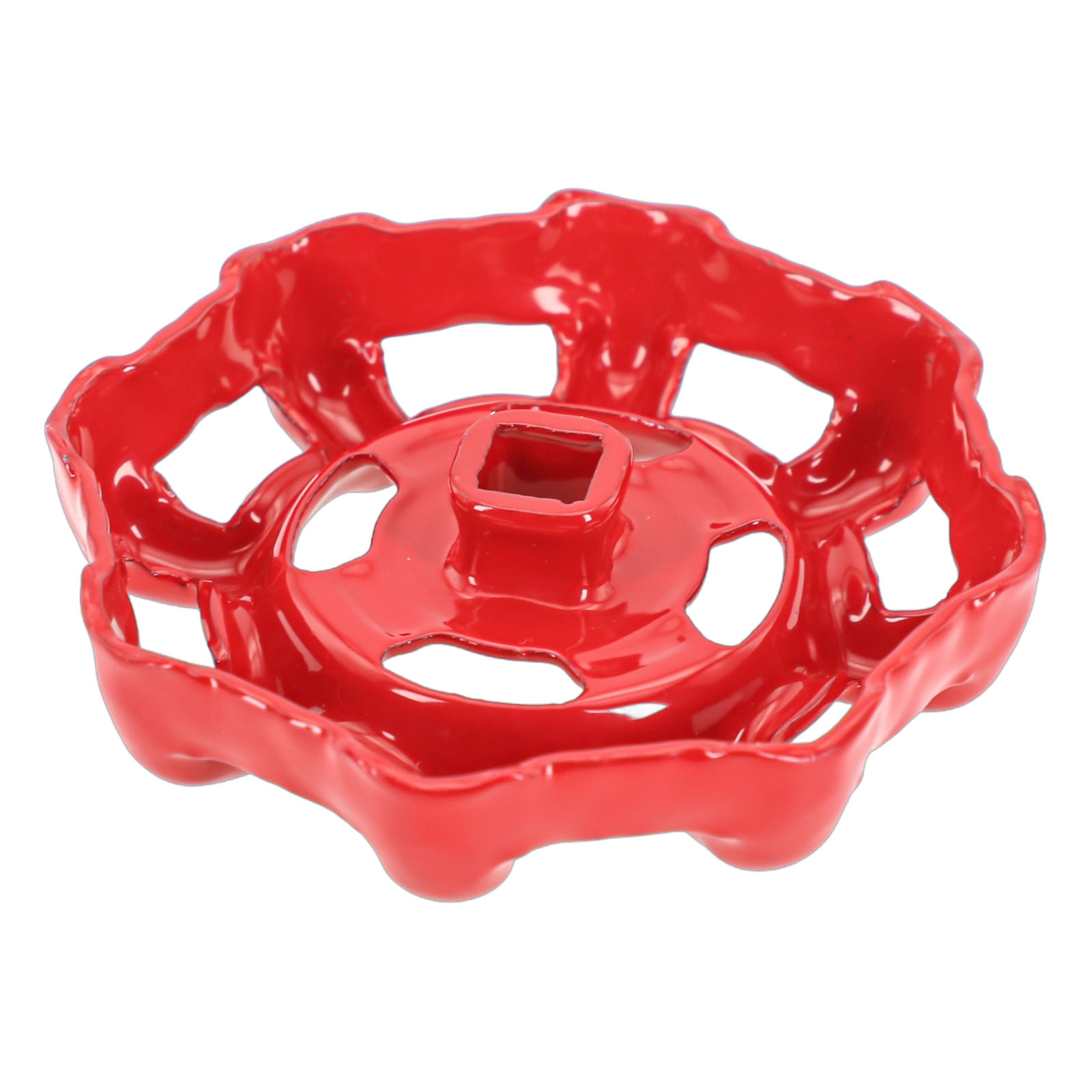 Home Improvement Cast - 2個入り鋳鉄製バルブハンドホイールハンドル、銅製ゲート付き、蛇口交換用、6mm 7mm 8mm対応、キャリバー家庭用改善アクセサリー