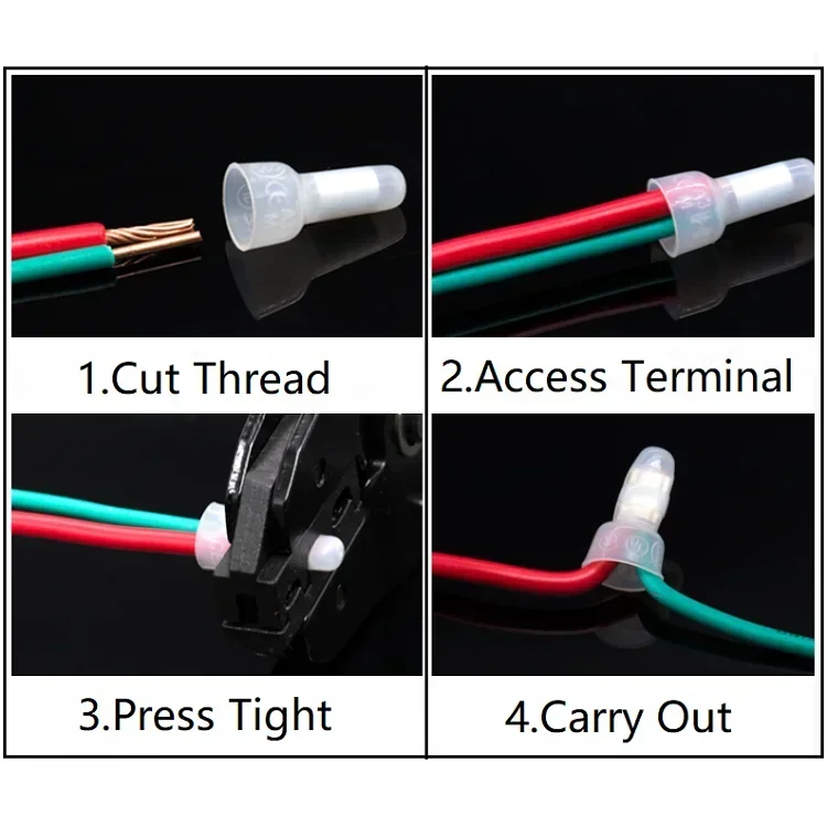 10 〜 1000 個 CE タイプワイヤー端子 CE-1  - Wire Connector Cap のレビューと価格