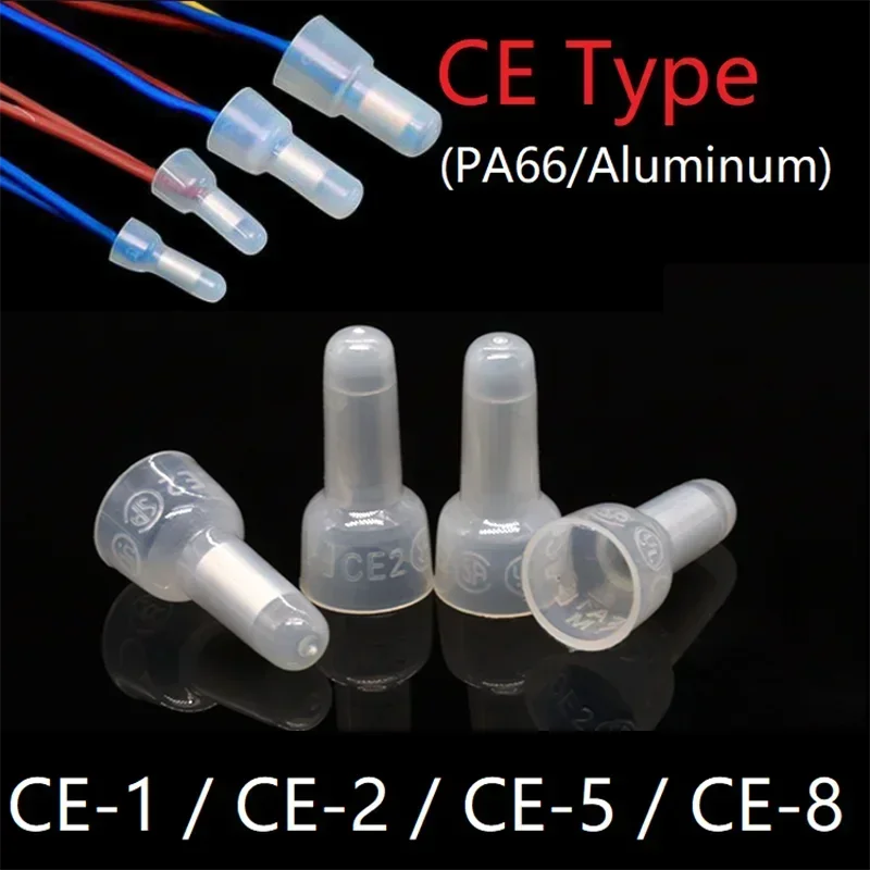 10 〜 1000 個 CE タイプワイヤー端子 CE-1  - Wire Connector Cap のレビューと価格