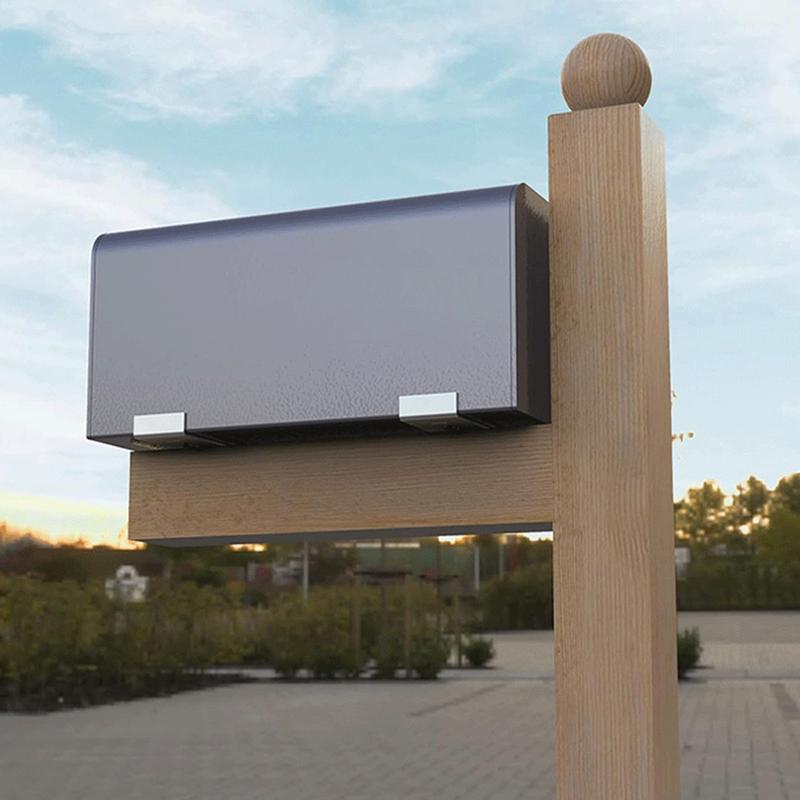 メールボックスポストキット 2 個アルミニウムメールボックス - Home Improvement In のレビューと価格
