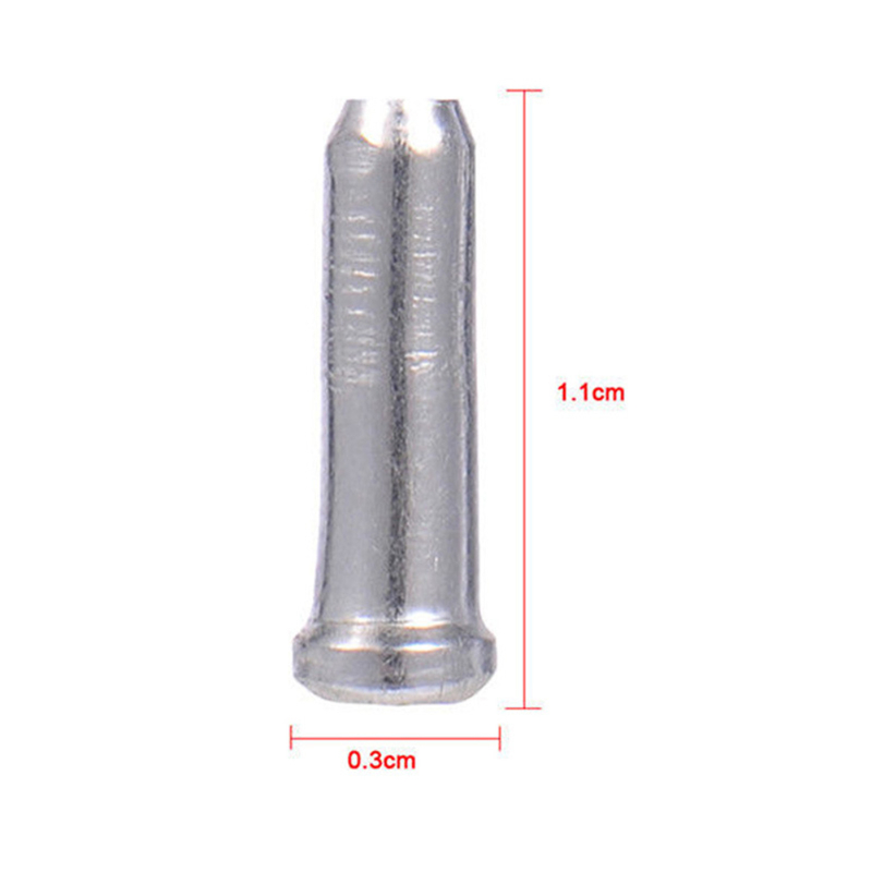アルミ合金自転車ケーブルエンドキャップ,100個,マウンテン - Wire Connector Cap のレビューと価格