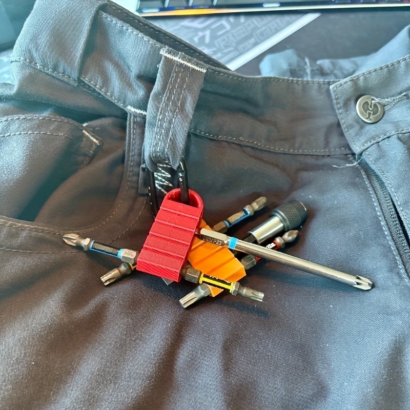 頑丈なワークパンツビットホルダーカラビナフリーマルチビットク - Home Improvement Handyman のレビューと価格