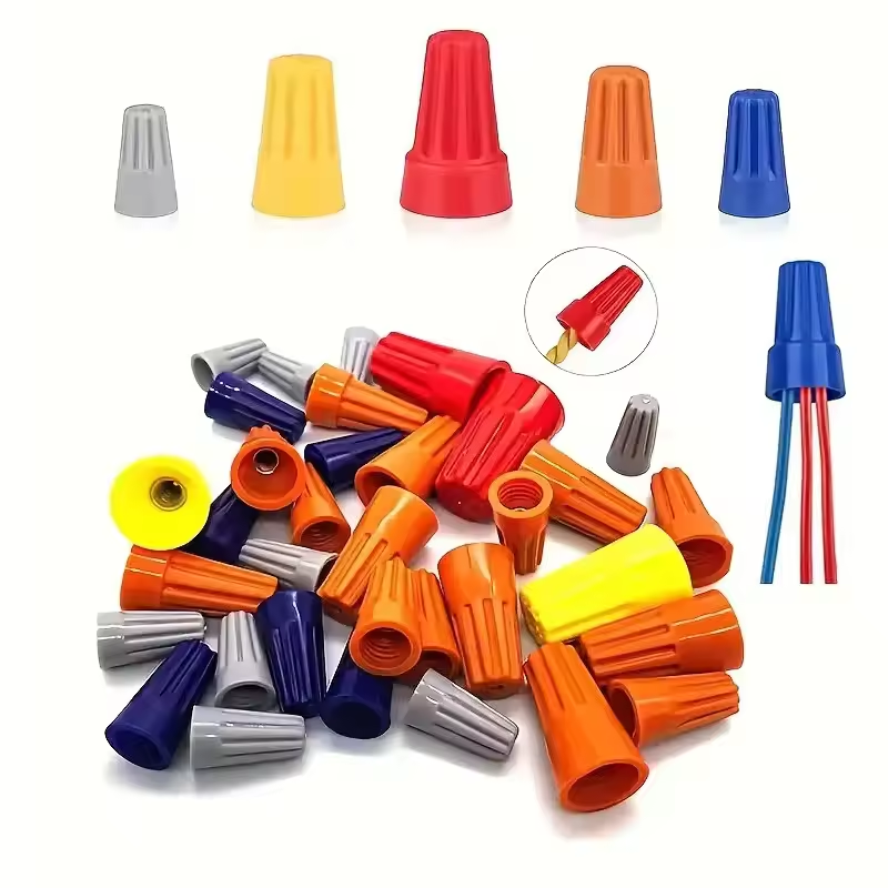40/220個入り箱入りクイックコネクタキット、スクリューキ - Wire Connector Cap のレビューと価格